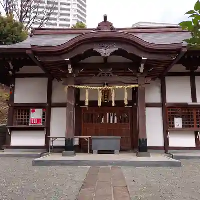 白旗神社（品濃白旗神社）の本殿・本堂