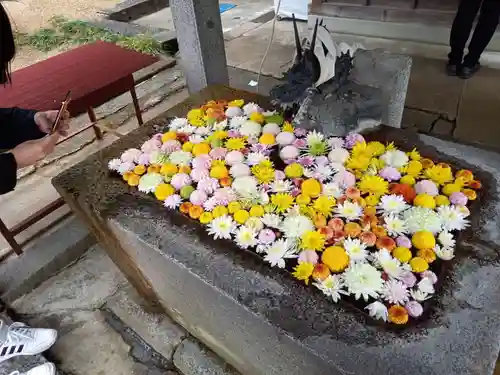 二本松神社の手水