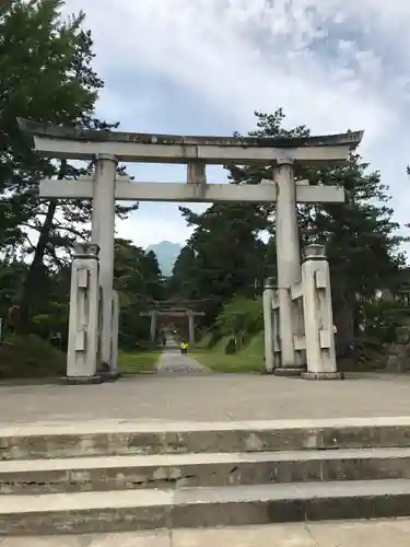 岩木山神社の鳥居