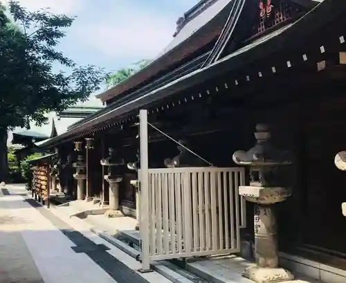 櫛田神社の本殿