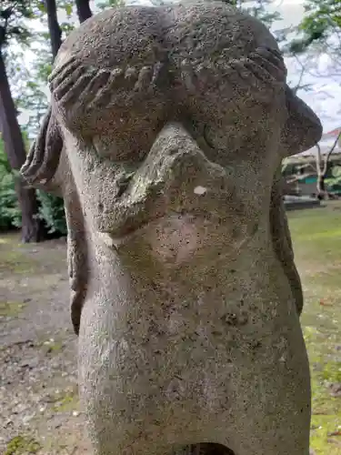 八幡神社の狛犬