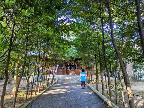 縣居神社の本殿