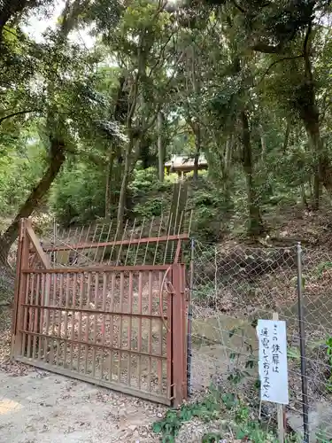 石間寺の周辺