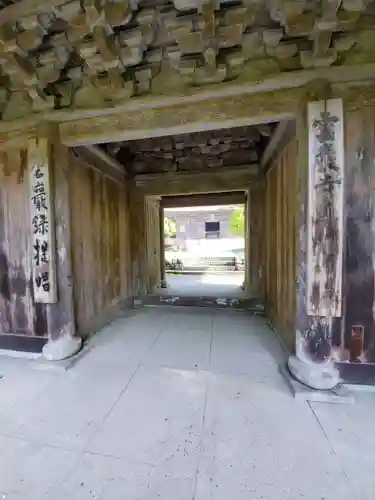 雲巌寺の山門