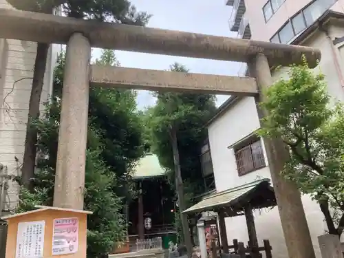 櫻木神社の鳥居