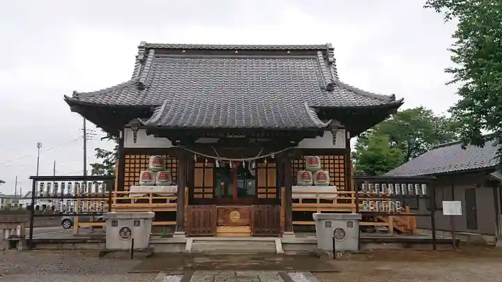 氷川八幡神社の本殿・本堂