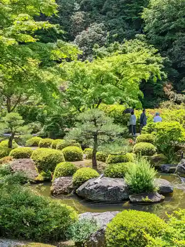 三室戸寺の庭園