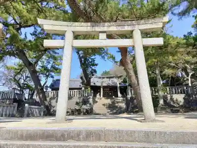 若宮社(一舗)の鳥居