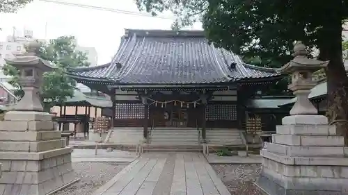 安江八幡宮（金沢水天宮）の本殿・本堂