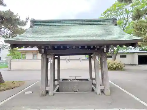 亀田八幡宮の手水