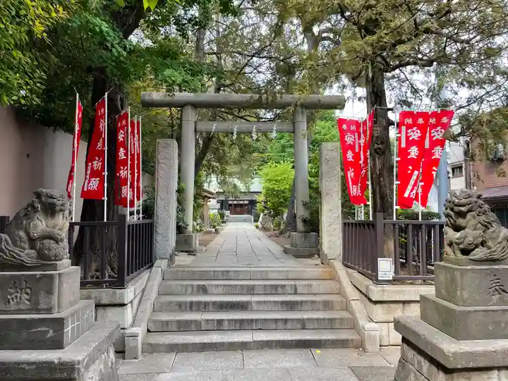 下神明天祖神社の鳥居