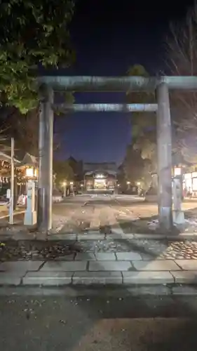 溝旗神社（肇國神社）の鳥居