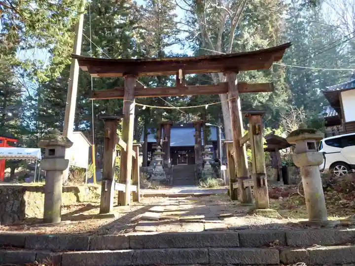 山家神社の鳥居