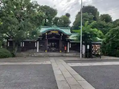 白金氷川神社の本殿・本堂