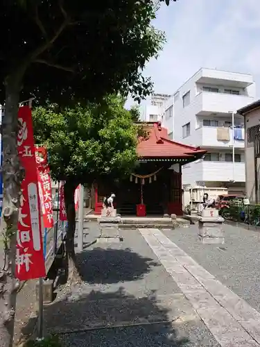 谷口山野稲荷神社の本殿