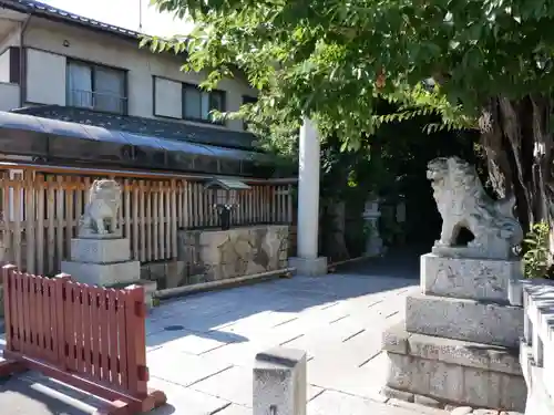 岩槻久伊豆神社の狛犬