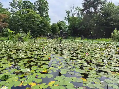 北海道護國神社の庭園