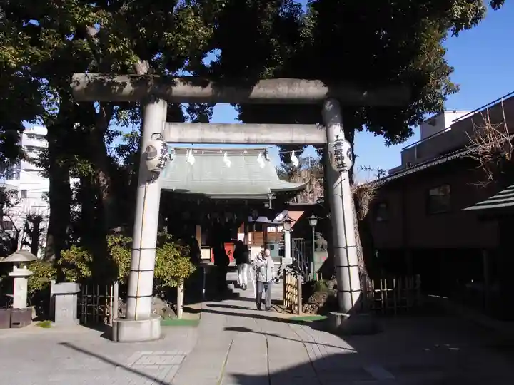小村井 香取神社の鳥居