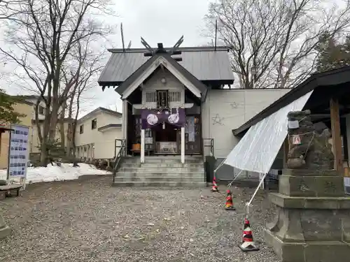 星置神社の本殿