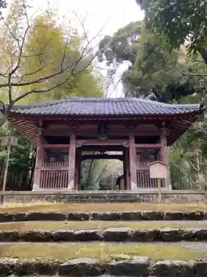 勝持寺(花の寺)の山門・神門