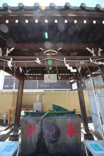 羽田神社の手水舎