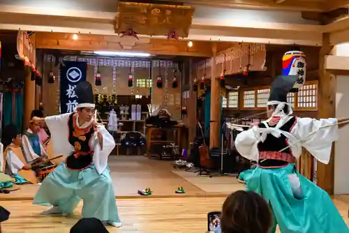 尻岸内八幡神社の神楽