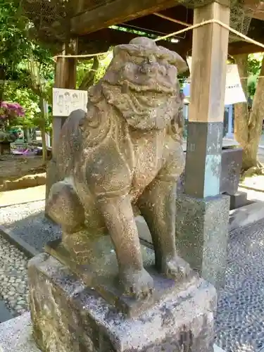 鮫州八幡神社の狛犬