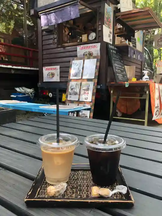 田無神社の食事