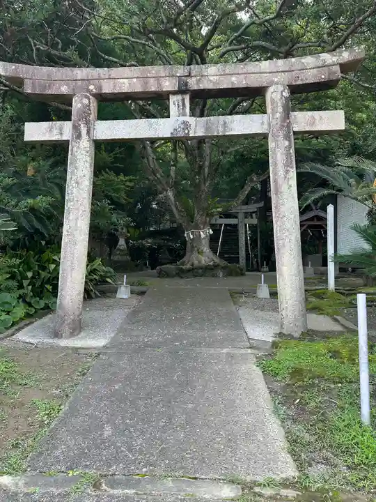 吾平津神社の鳥居