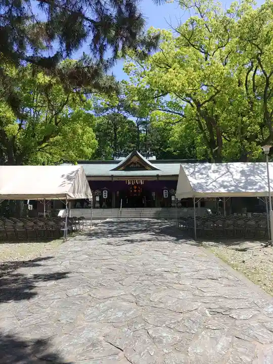 和歌山縣護國神社の本殿・本堂