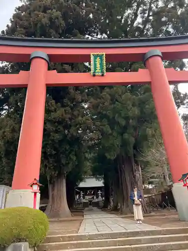 山宮浅間神社の鳥居