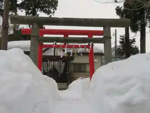 北土橋稲荷神社の鳥居