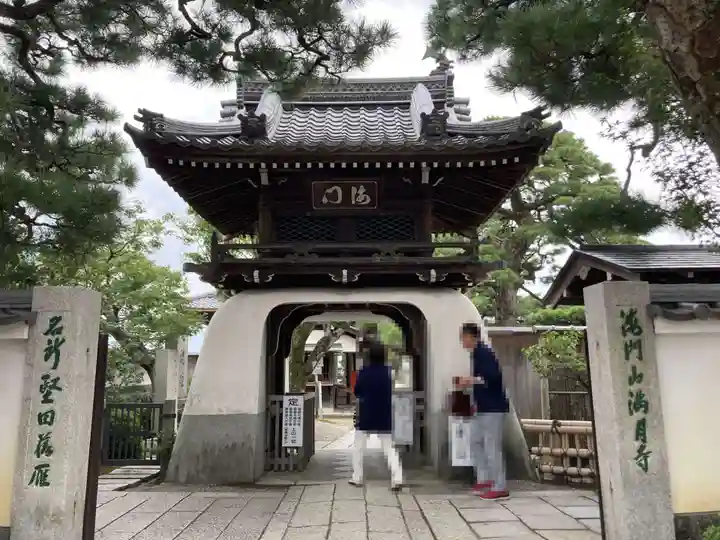 満月寺(浮御堂)の山門・神門