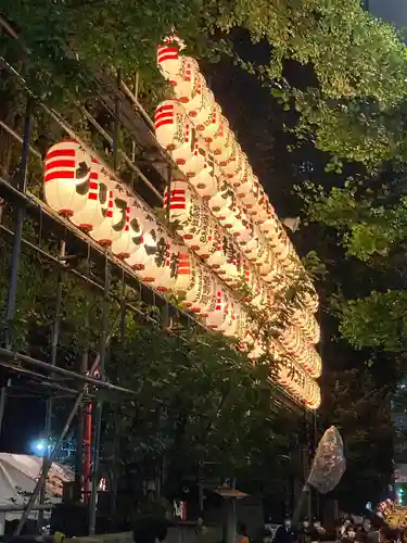 花園神社のお祭り
