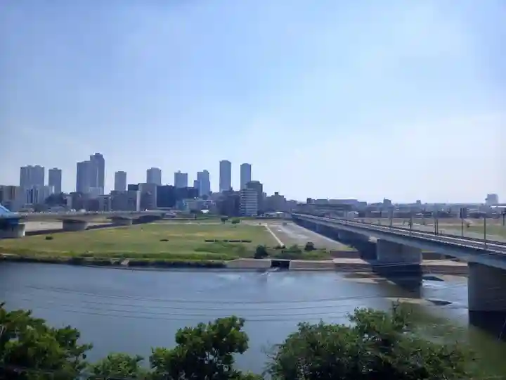 多摩川浅間神社の周辺