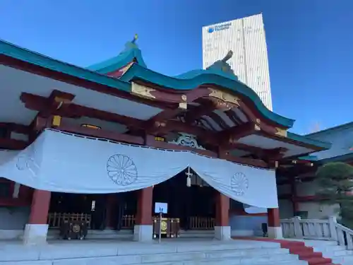 日枝神社の本殿・本堂