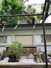 露天神社（お初天神）の庭園