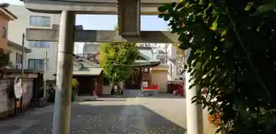 福森稲荷神社の鳥居