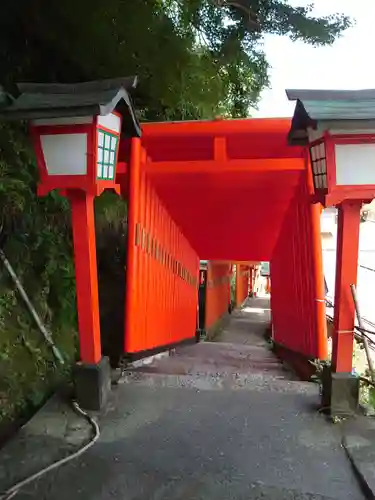 太皷谷稲成神社の鳥居