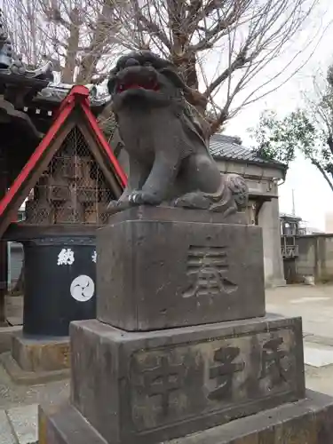 天祖神社の狛犬