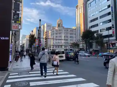 あづま稲荷神社の周辺