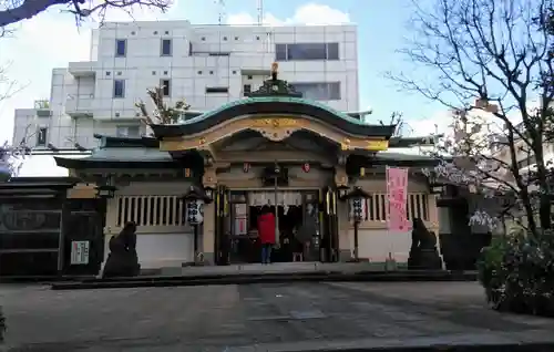 高輪神社の本殿・本堂