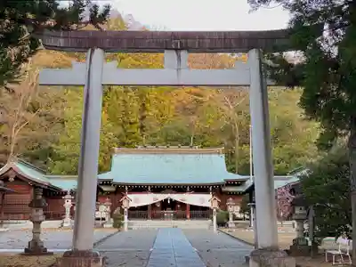 山梨縣護國神社の鳥居