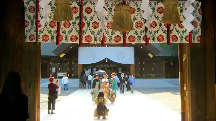 北海道神宮の山門・神門