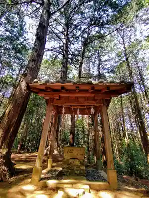 阿口社(赤坂町)の手水舎