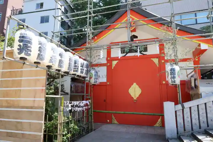 花園神社のお祭り