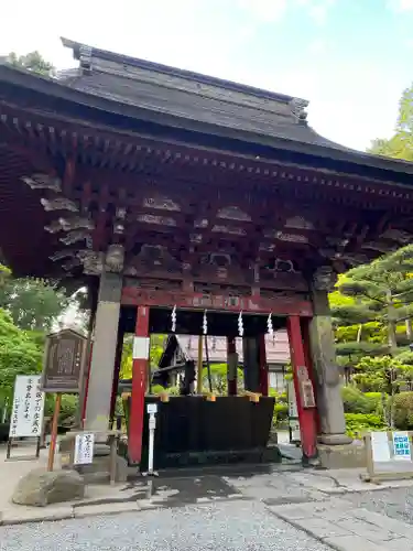 北口本宮冨士浅間神社の手水舎