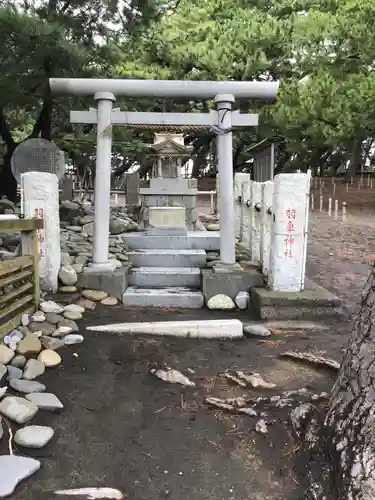 羽車神社の鳥居