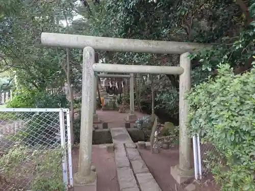 姉埼神社の鳥居