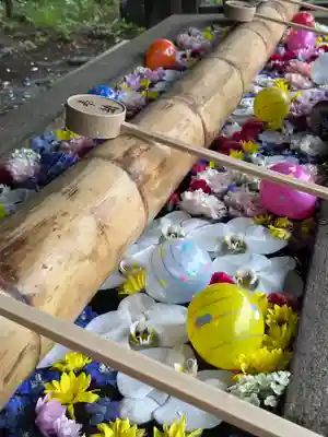 群馬県護国神社の手水舎
